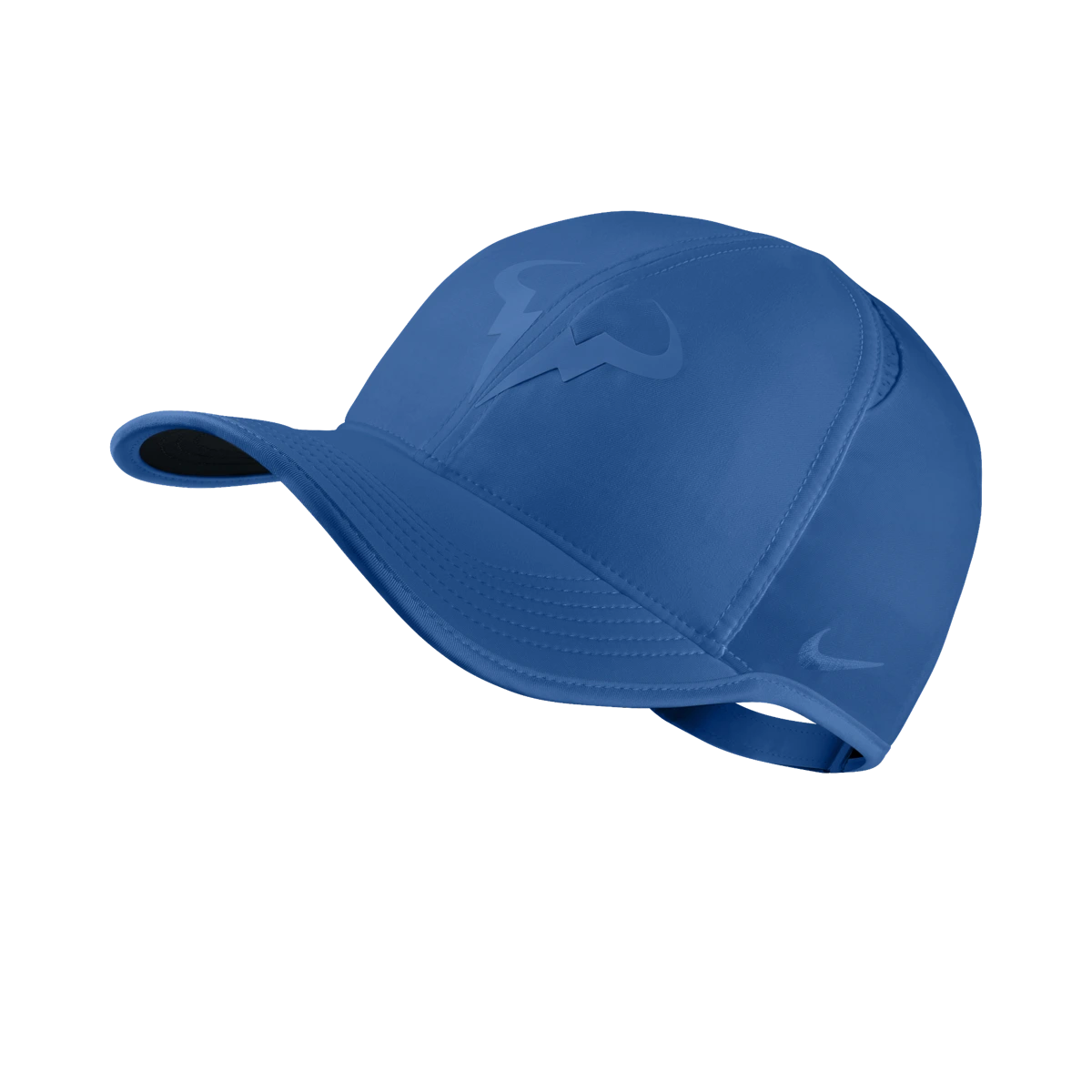 Nike Rafa Featherlight hat in Blue Spark w/Black [715146-447] from the Fall 2016 tennis collection